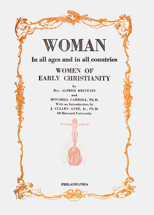 (image for) WOMAN In All Ages and In All Countries, Christianity, Vol. 10.